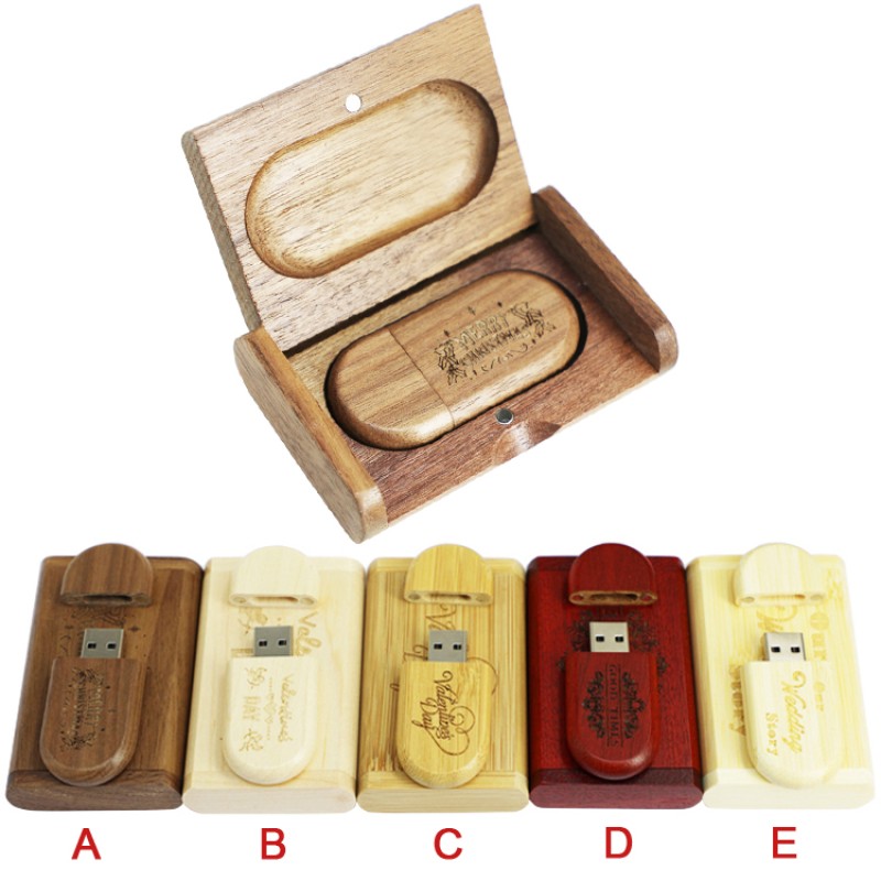 USB Flash Drive Factory - Custom Wooden USB Stick Gift