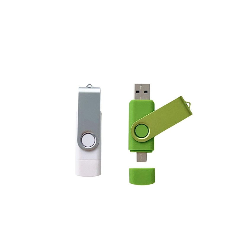 USB Flash Drive Factory - Custom 2 in 1 Type C Pendrive