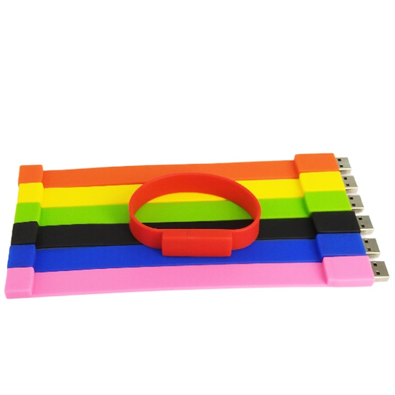 USB Flash Drive Manufacturer - OEM Custom Silicone Bracelet