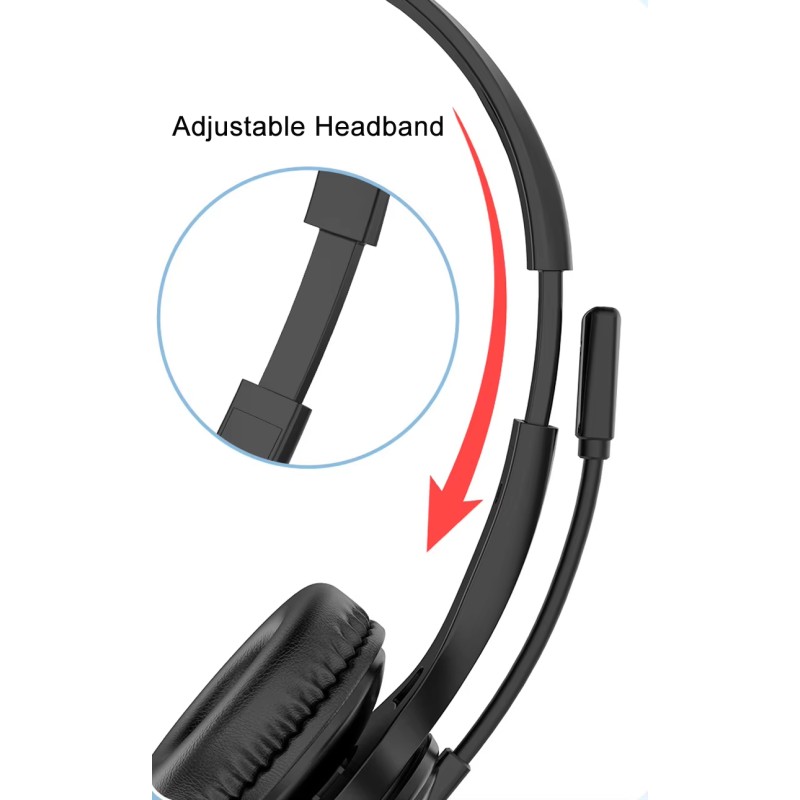 Headset Manufacturer - OEM Single Ear Office Headphones