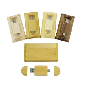 USB Flash Drive Factory - Custom Wooden Type C USB Drive