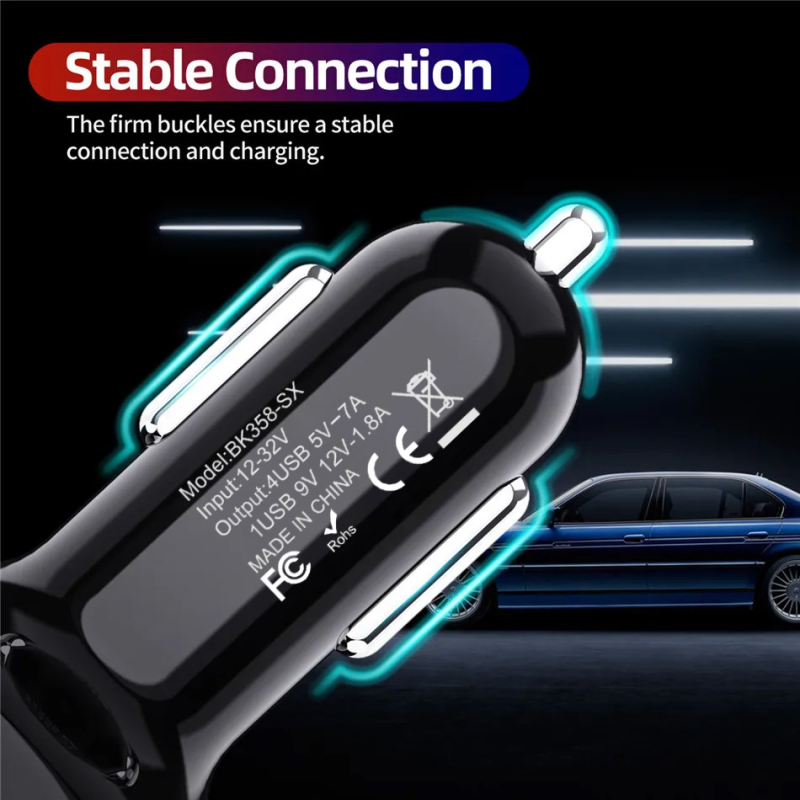 Car Charger Supplier - CE ROHS FCC Certified