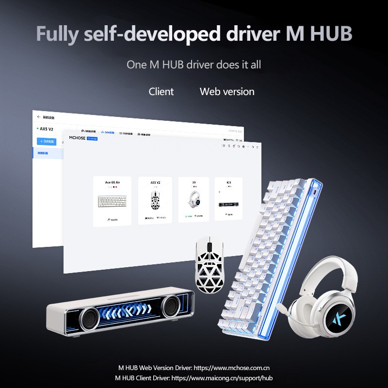 Gaming Mouse Manufacturer - Magnesium Alloy Tri-mode