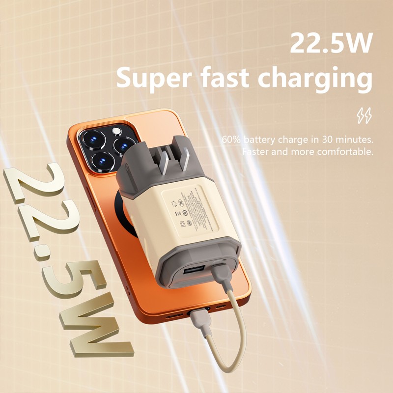 Power Bank Factory - 3-in-1 Magnetic Wireless