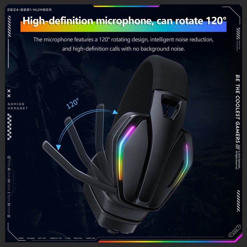 Gaming Headset Manufacturer - 2.4G Wireless Tri-mode