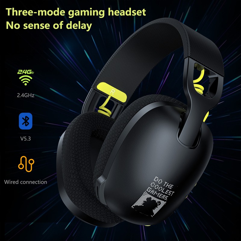Wireless Headset Supplier - 2.4G Tri-mode Over-ear