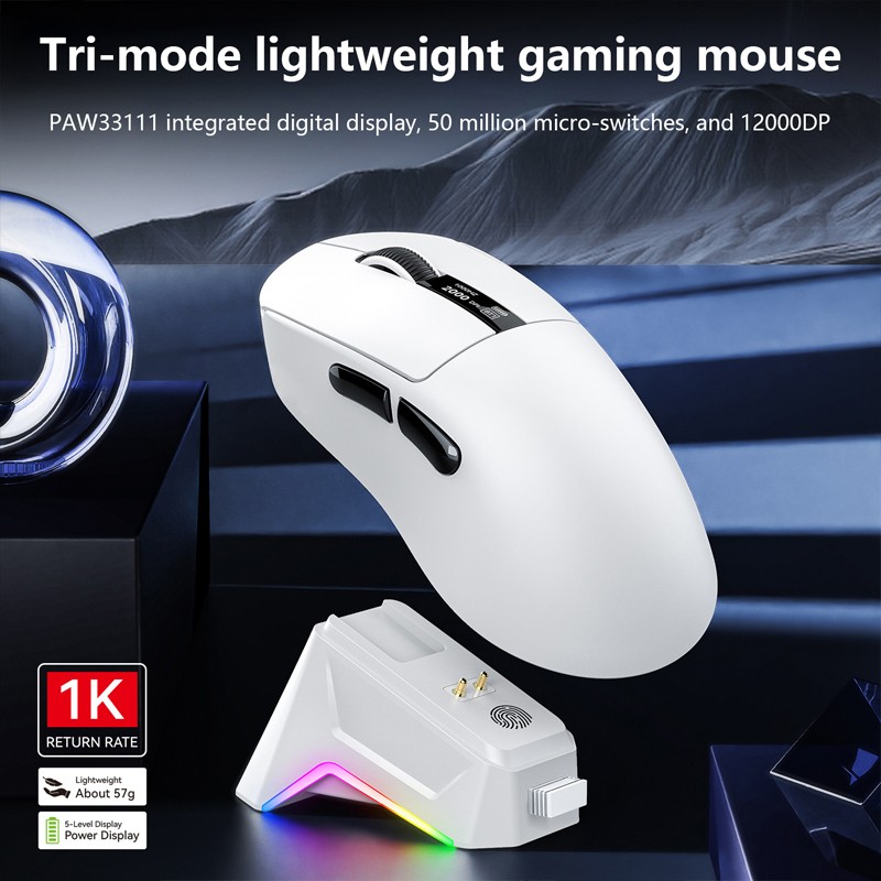 Gaming Mouse Factory - Wireless Tri-mode Lightweight