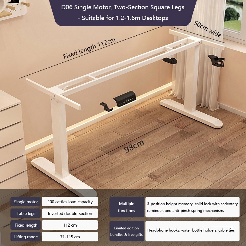 Adjustable Desk Supplier - Electric Dual Motor