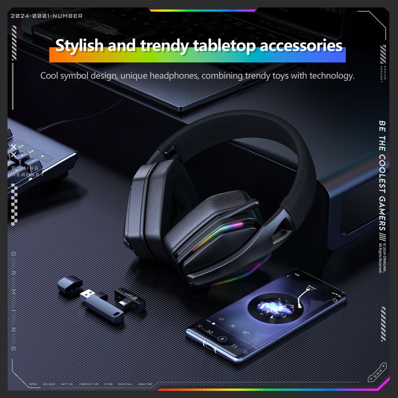 Gaming Headset Manufacturer - 2.4G Wireless Tri-mode