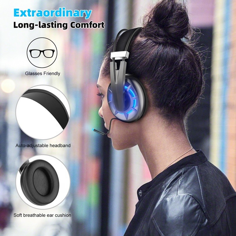 Gaming Headset Supplier - 2.4G Wireless Single Color