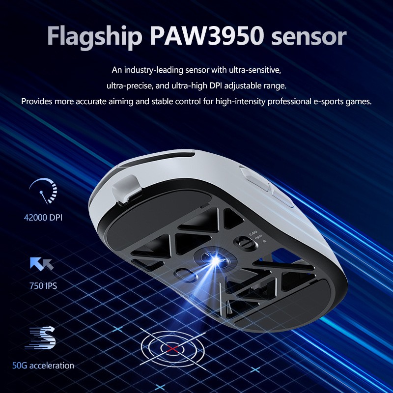 Gaming Mouse Manufacturer - Magnesium Alloy Tri-mode