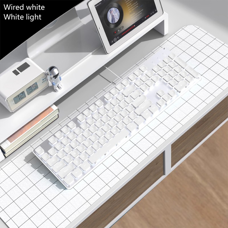 Office Keyboard Factory - Wired USB Monochrome