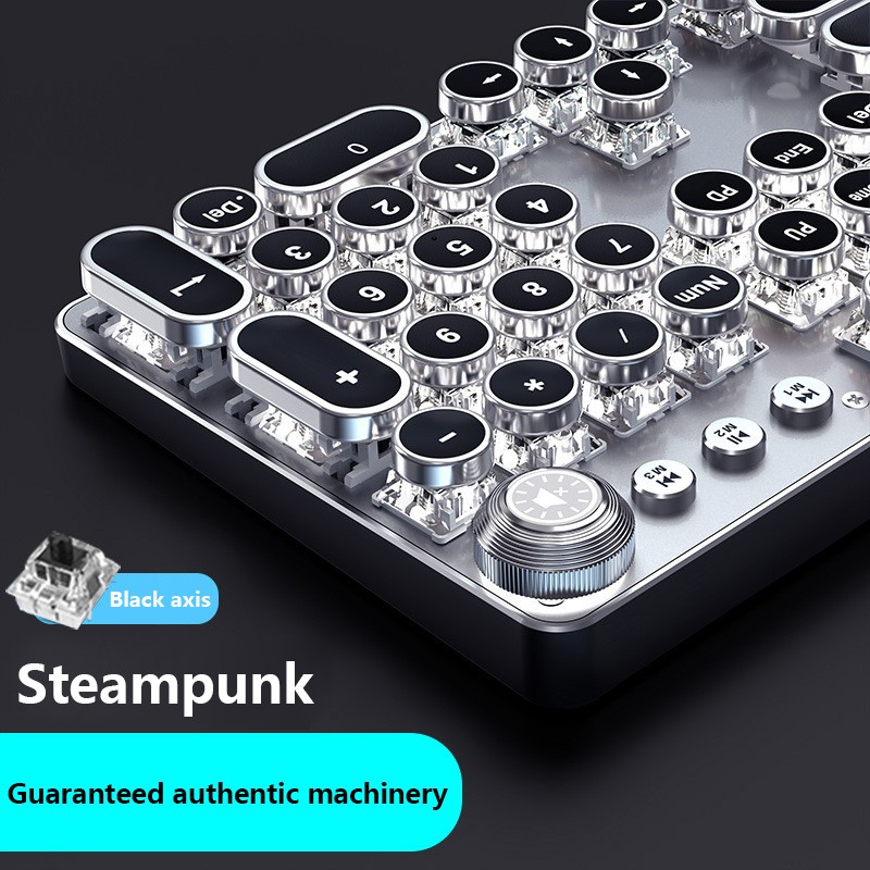 Mechanical Keyboard Manufacturer - Retro Punk Electroplated