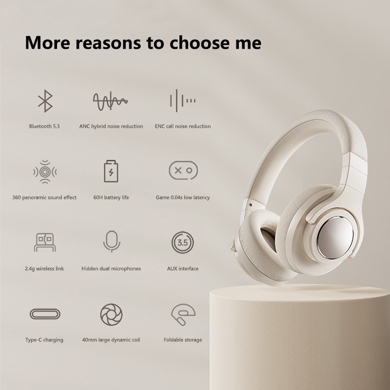 Gaming Headset Manufacturer - 2.4G Wireless ANC