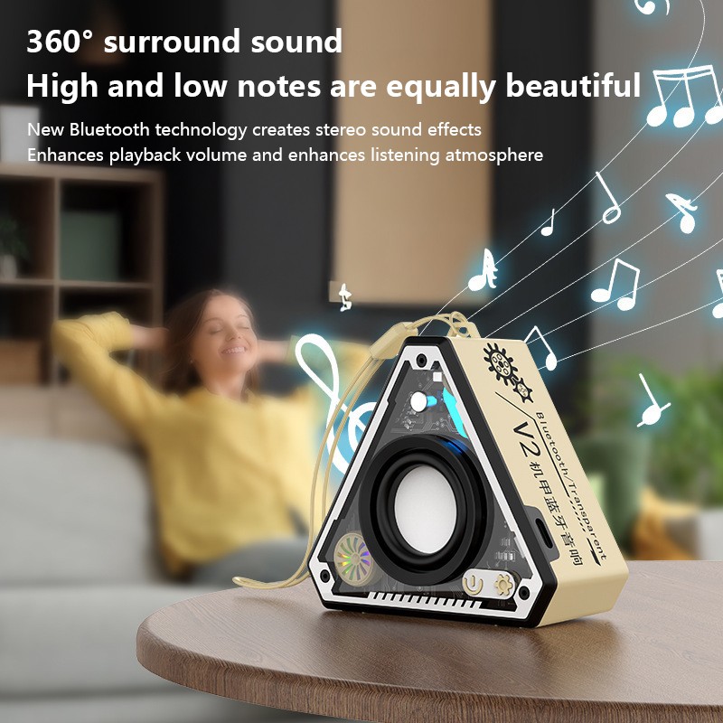 Wireless Speaker Factory - Mecha Small Steel