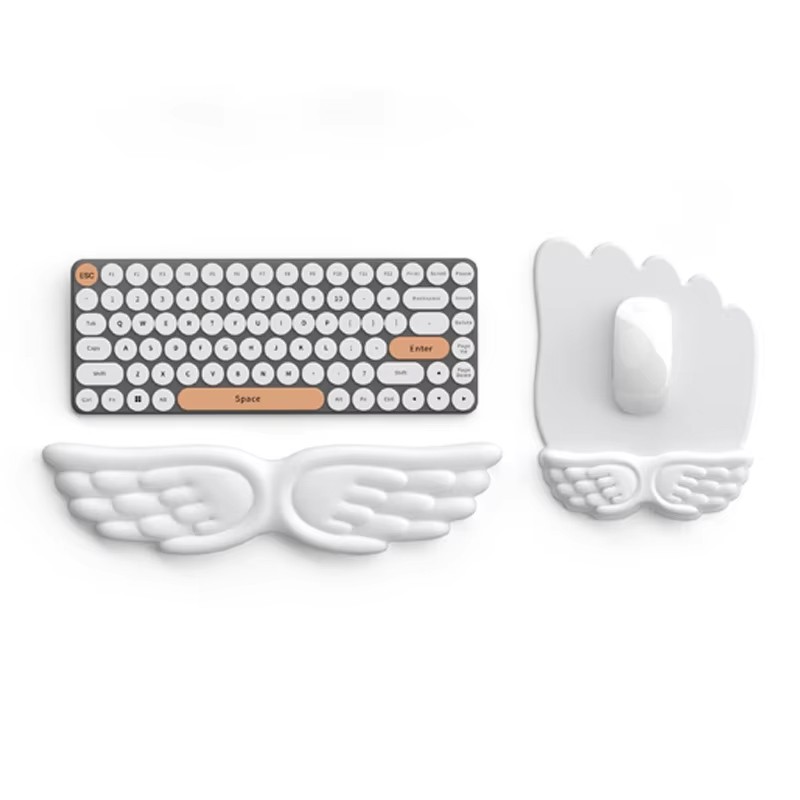 Mouse Pad Supplier - Angel Wings Wrist Rest