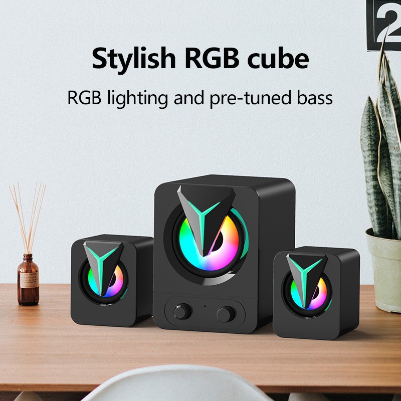 Desktop Speakers Supplier - 2.1 Channel RGB