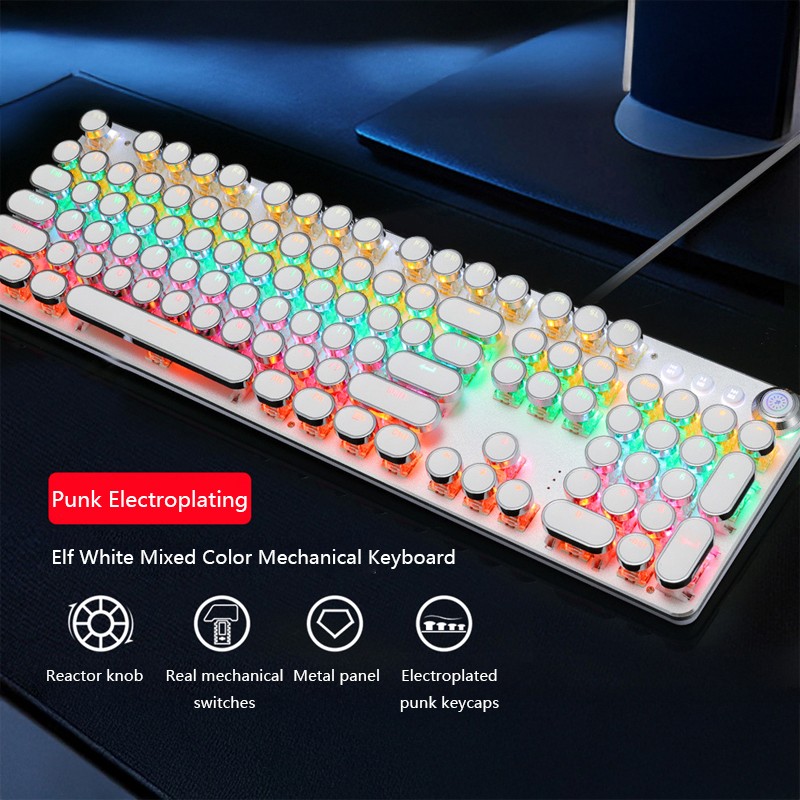 Mechanical Keyboard Manufacturer - Retro Punk Electroplated