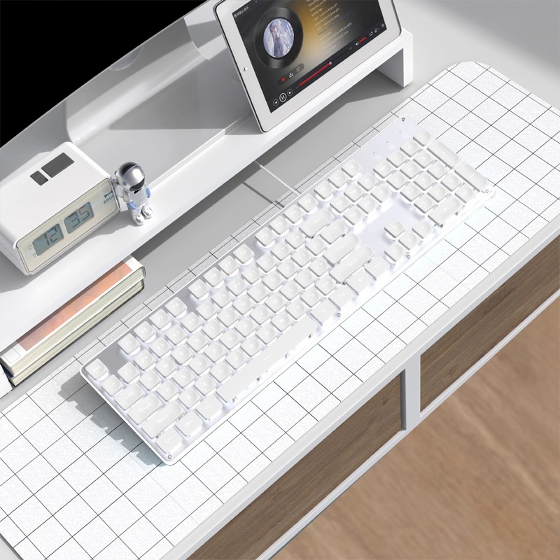 Office Keyboard Factory - Wired USB Monochrome