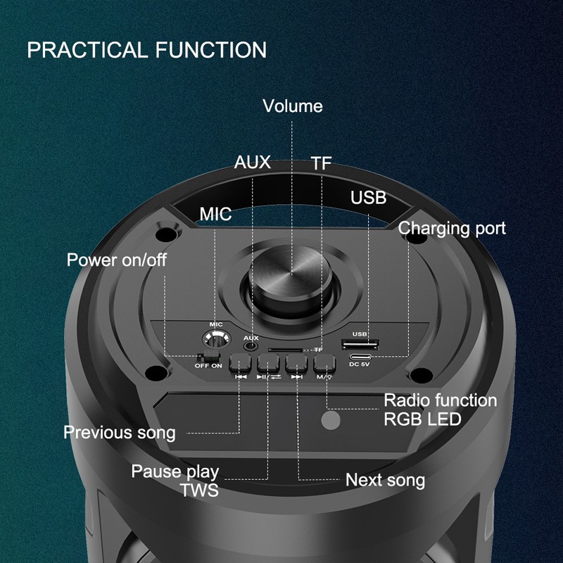 Party Speaker Factory - Professional Outdoor RGB