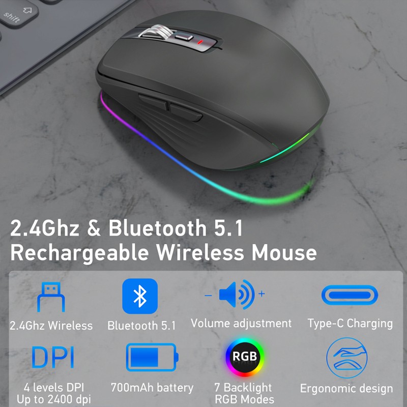 Gaming Mouse Factory - 2.4G Dual-mode RGB