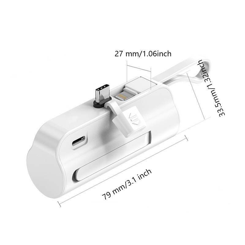 Power Bank Manufacturer - Mini Capsule 5000Mah With Phone Holder