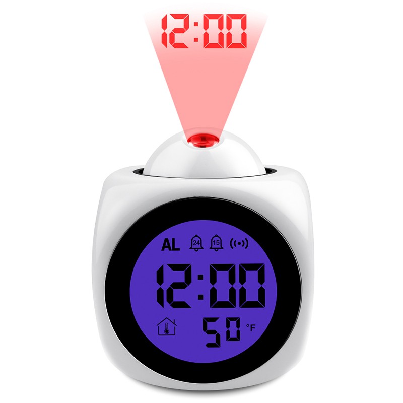 Alarm Clock Factory - T507 Kids Led 3D Projection Digital Clock