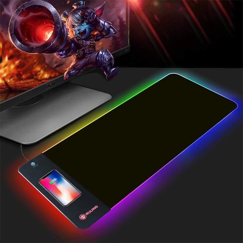 Mouse Pad Manufacturer - Personalized RGB Wireless Charger Gaming Pad
