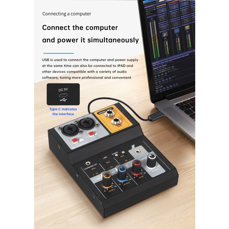 Sound Card Manufacturer - Recording Studio Equipment With Microphone