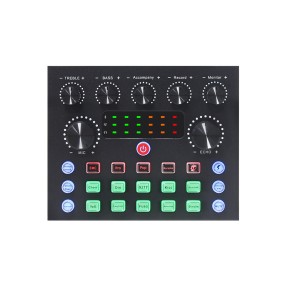 Sound Card Factory - V8 Podcast Karaoke Kit Condenser Microphone