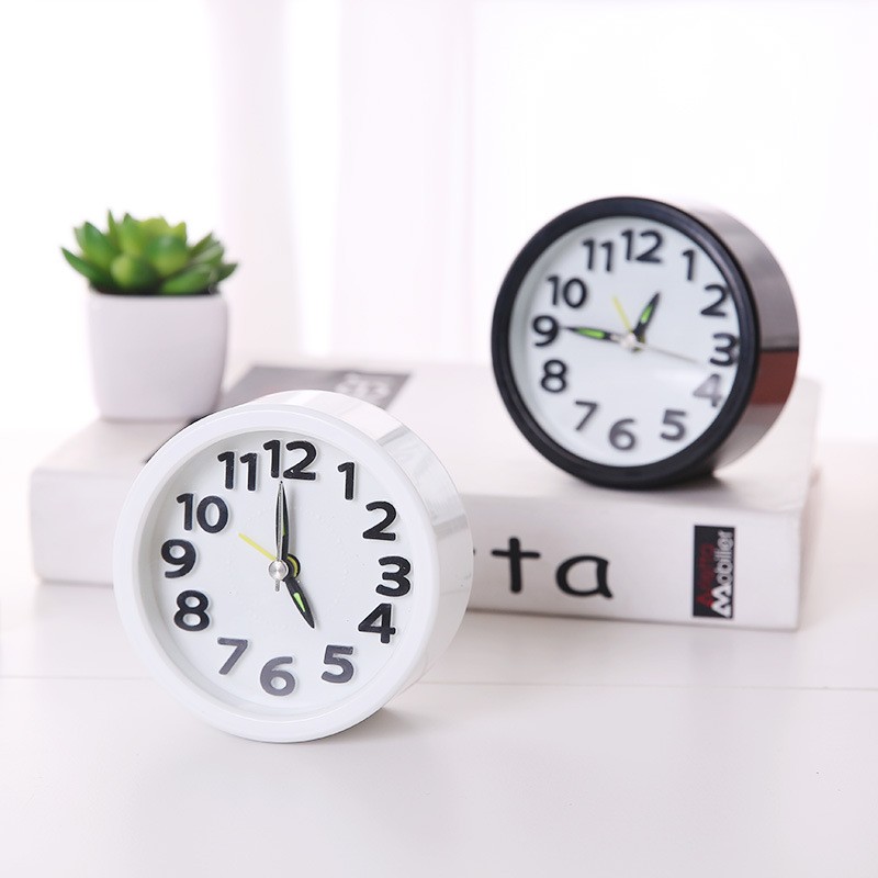 Alarm Clock Factory - T104C Mini Desktop Alarm With Hands Mechanism