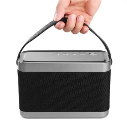 Bluetooth Speaker Manufacturer - Fabric Mini Portable 10W Dual Subwoofer