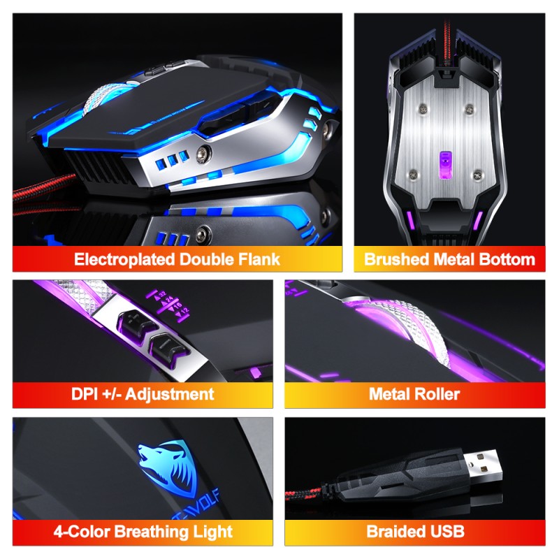 Gaming Mouse Factory - TWOLF V10 Professional