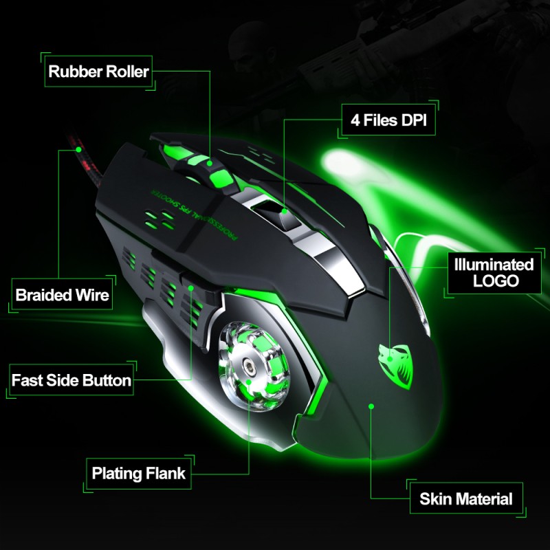 Gaming Mouse Manufacturer - T-WOLF G530 7d