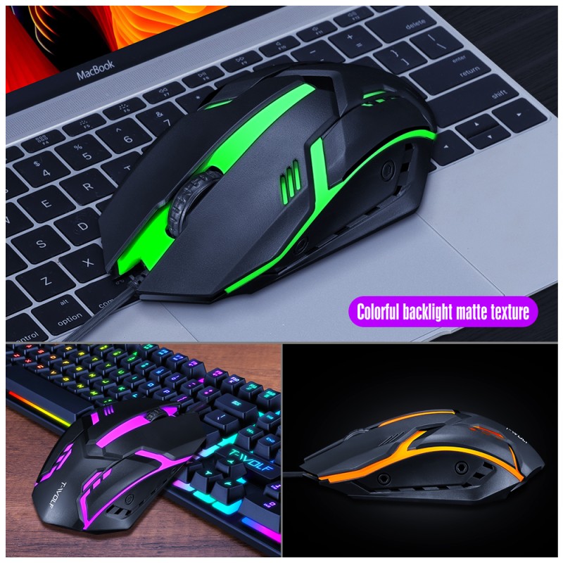 Keyboard Combo Manufacturer - TWOLF Gaming RGB