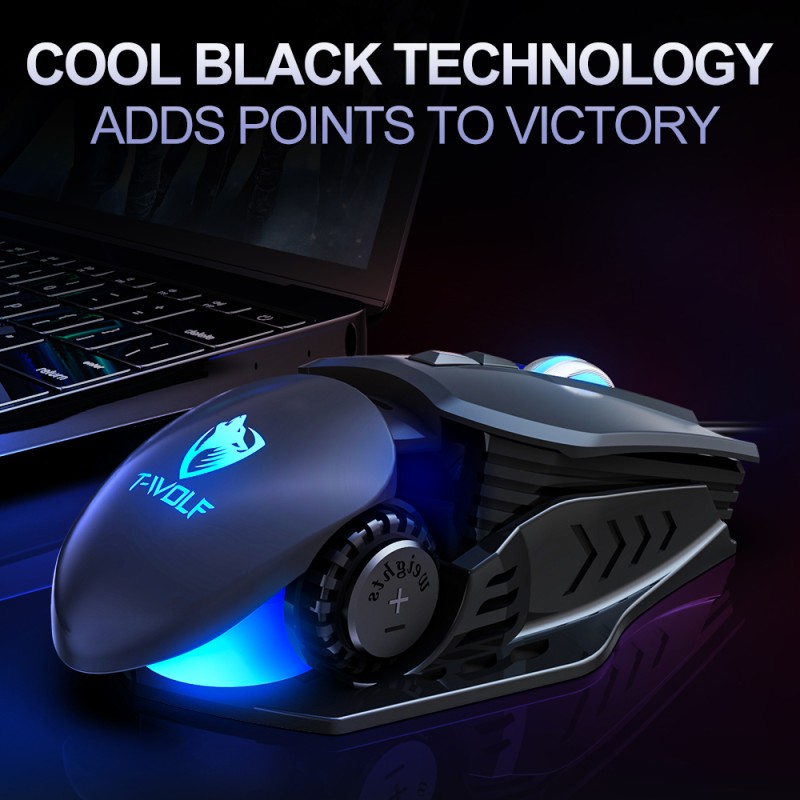 Gaming Mouse Supplier - T-WOLF V9 Ergonomic