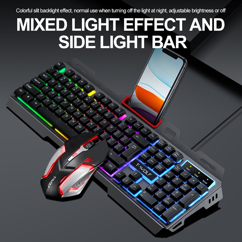 Gaming Combo Factory - T-WOLF TF600 LED