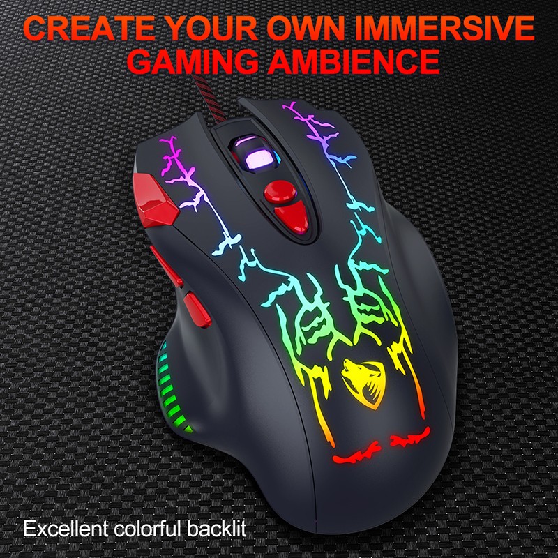 Wired Mouse Manufacturer - T-WOLF V13 Cheapest