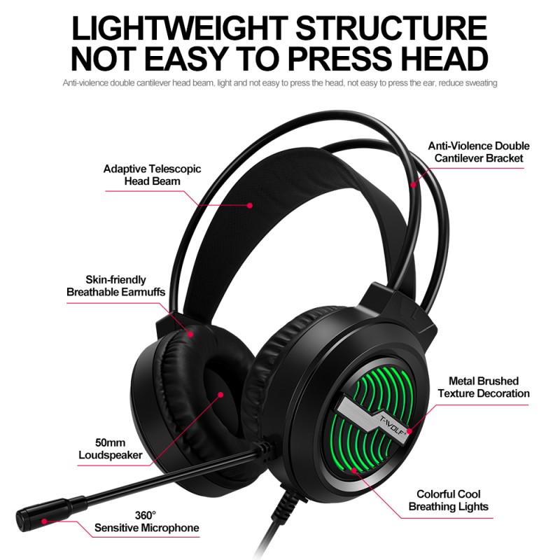 Headset Factory - H130 LED Colorful