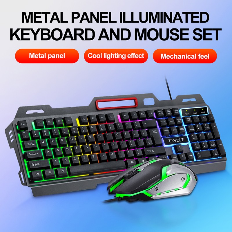 Gaming Keyboard Supplier - TF600 Metal Plate