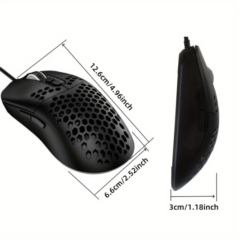 Gaming Mouse Manufacturer - Silent Wired RGB Optical Lightweight