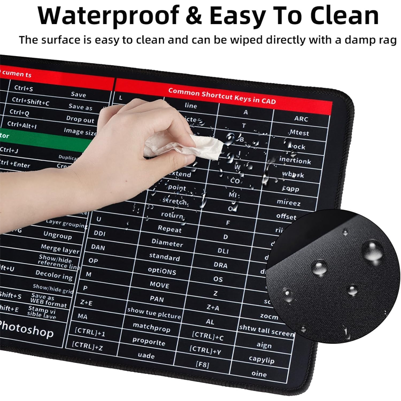 Gaming Pad Supplier - VONN RGB 800x300mm Shortcut