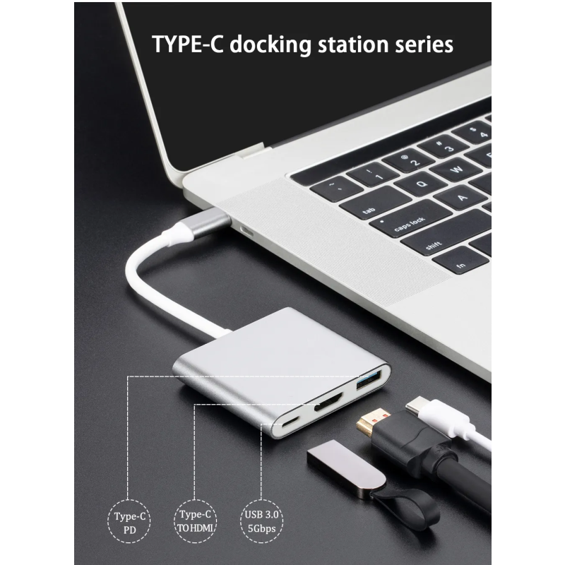 Docking Station Factory - Factory Cheap High-Speed 3-in-1