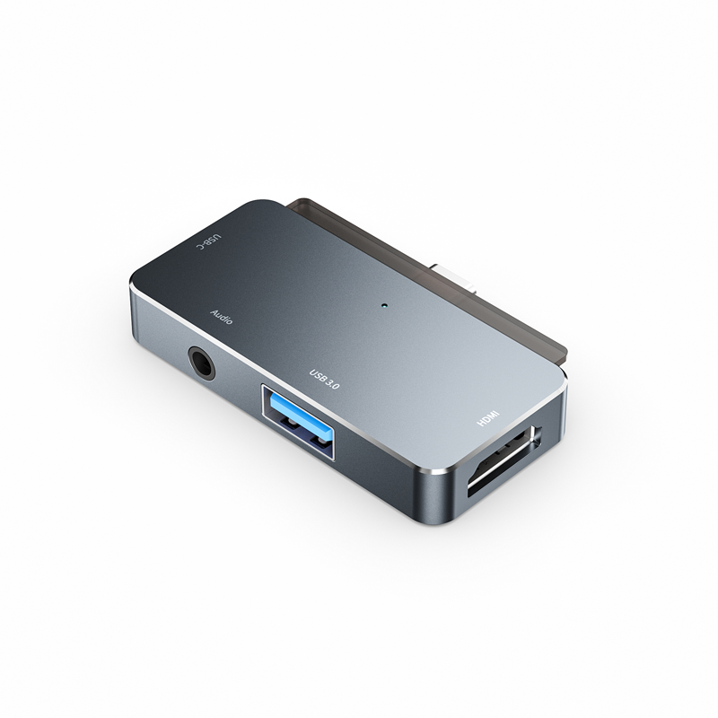 USB Hub Supplier - Removeable Aluminum USB C HUB