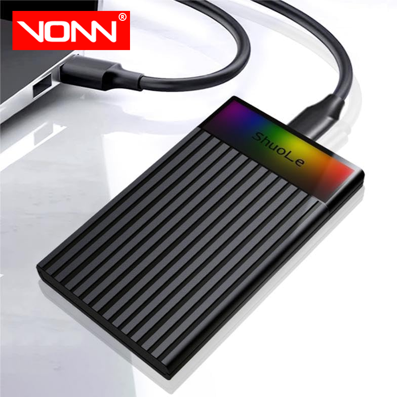 Hard Drive Case Supplier - VONN Type-C RGB Color