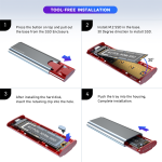 HDD SSD M.2 Enclosure