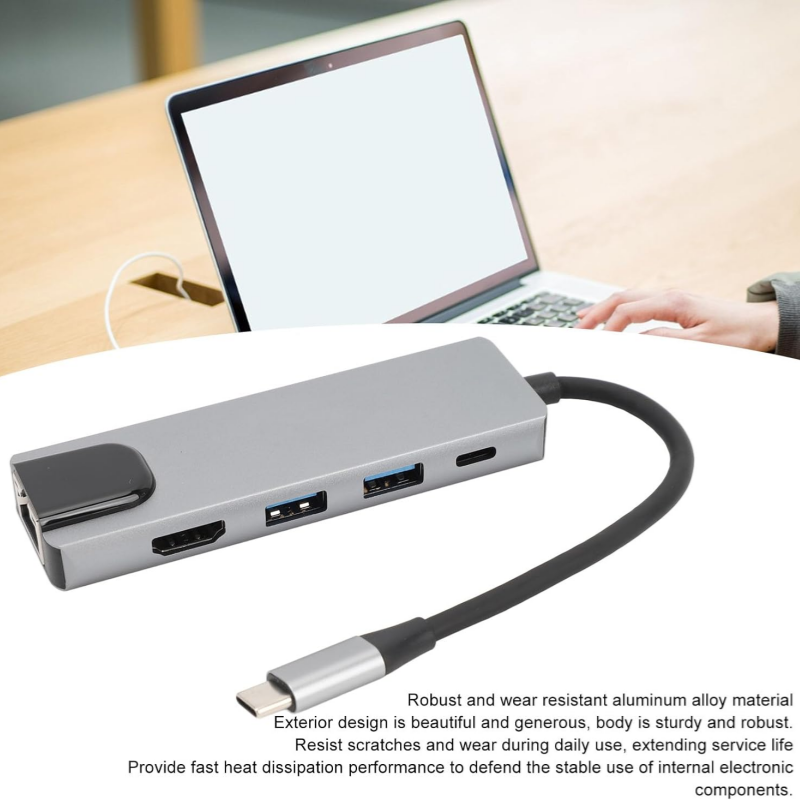 Multiport Adapter Factory - VONN TYPE-C to HDMI 5-in-1