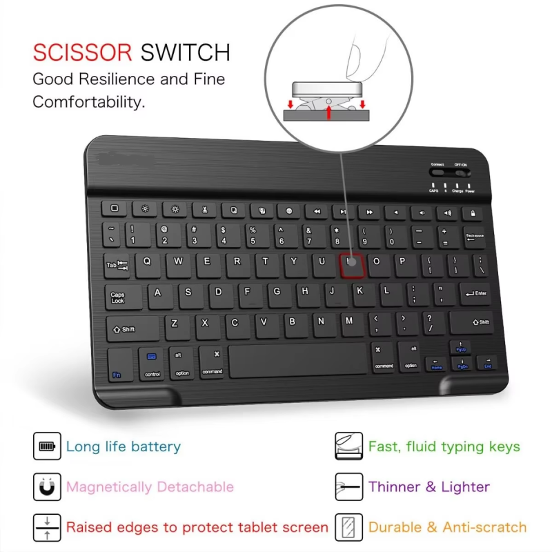 Wireless Combo Manufacturer - VONN Ergonomic ABS 78 Keys