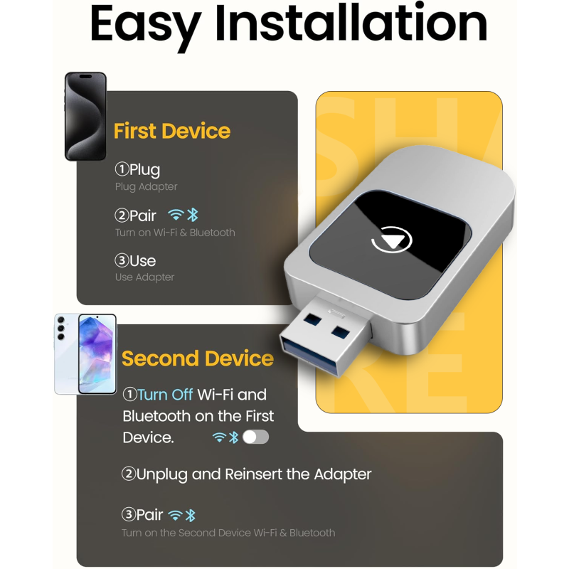 CarPlay Adapter Manufacturer - Wireless CarPlay Adapter