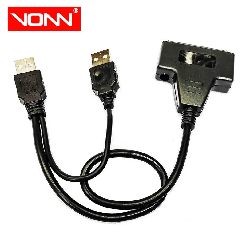 Converter Cable Factory - Dual USB 2.0 to SATA